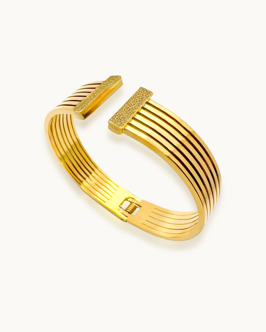 StriGold Edge Cuff Bracelet