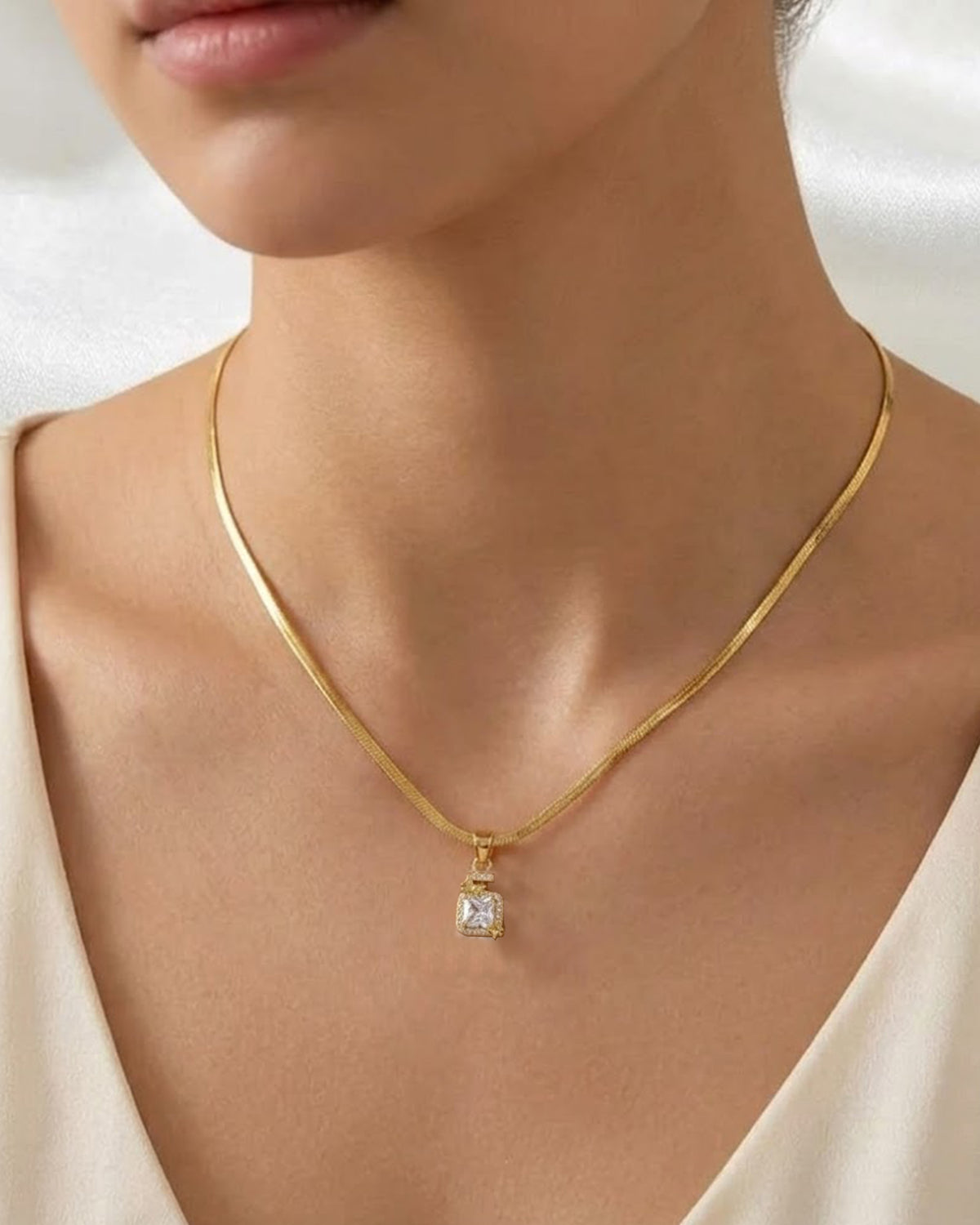 Radiant White Necklace