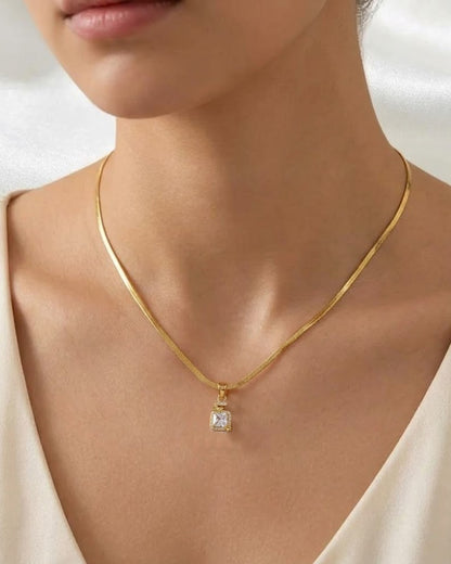 Radiant White Necklace