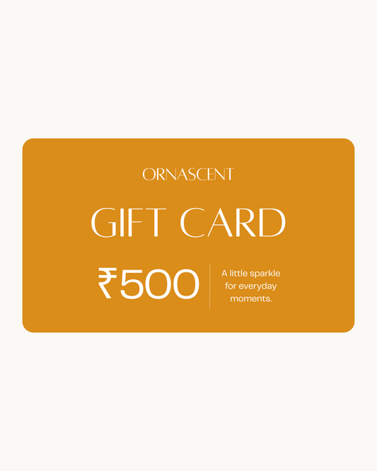 Ornascent Gift Card: ₹500