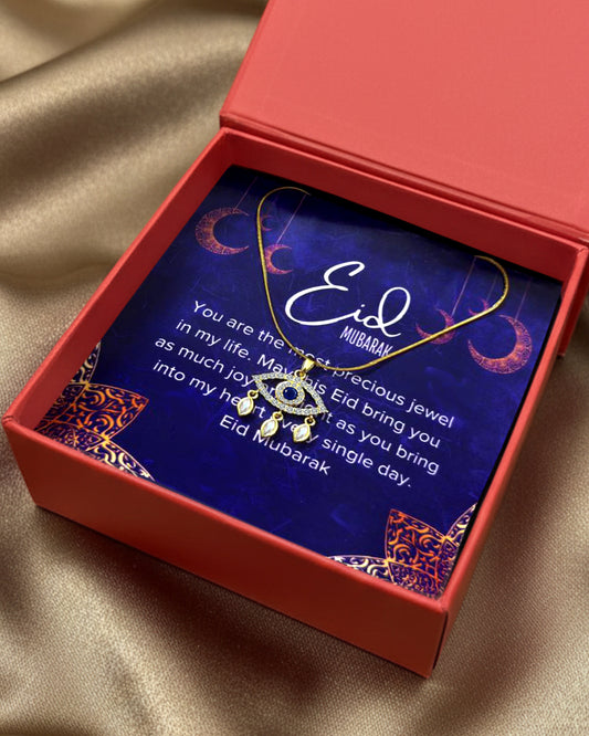 Noor-E-Eid | Evil Eye Necklace | Luxe Gift Set