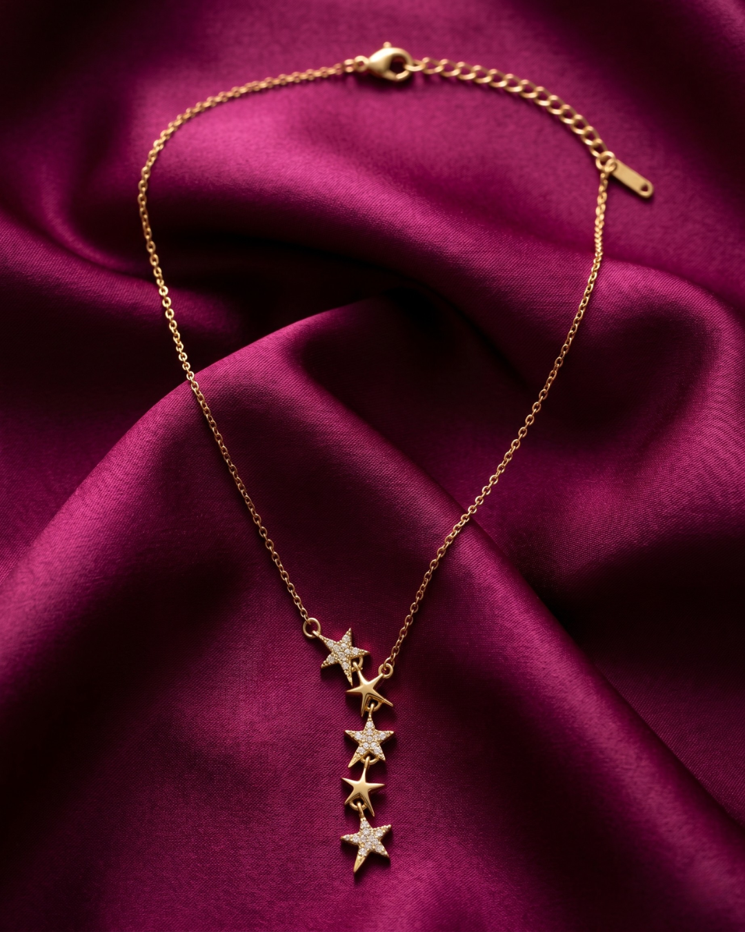 Star Sparkle Necklace Birthday Gift Set