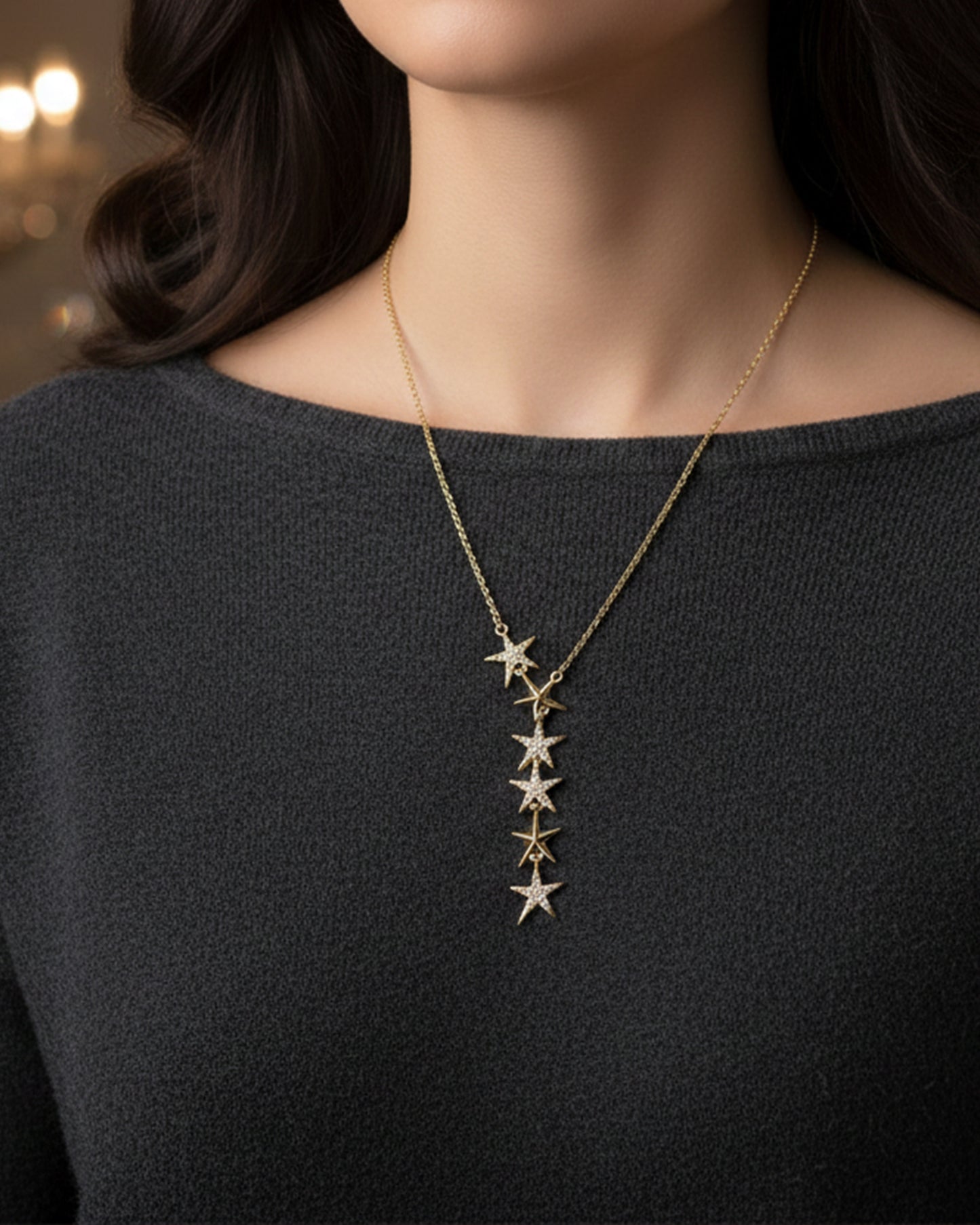 To Bride | Star Sparkle Necklace | Gift Set