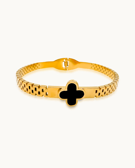 NoirBloom Link Cuff Bracelet