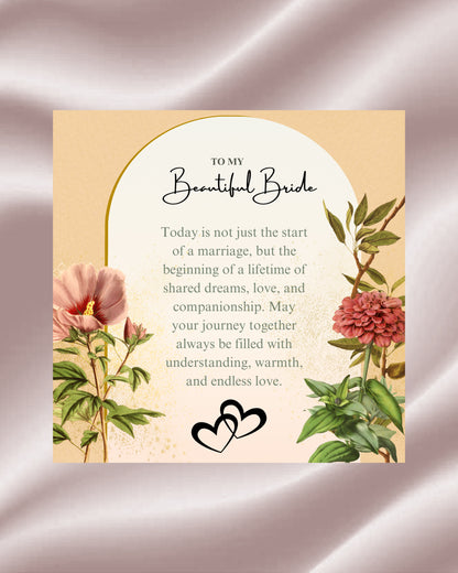To Bride | Evil Eye Necklace | Gift Set