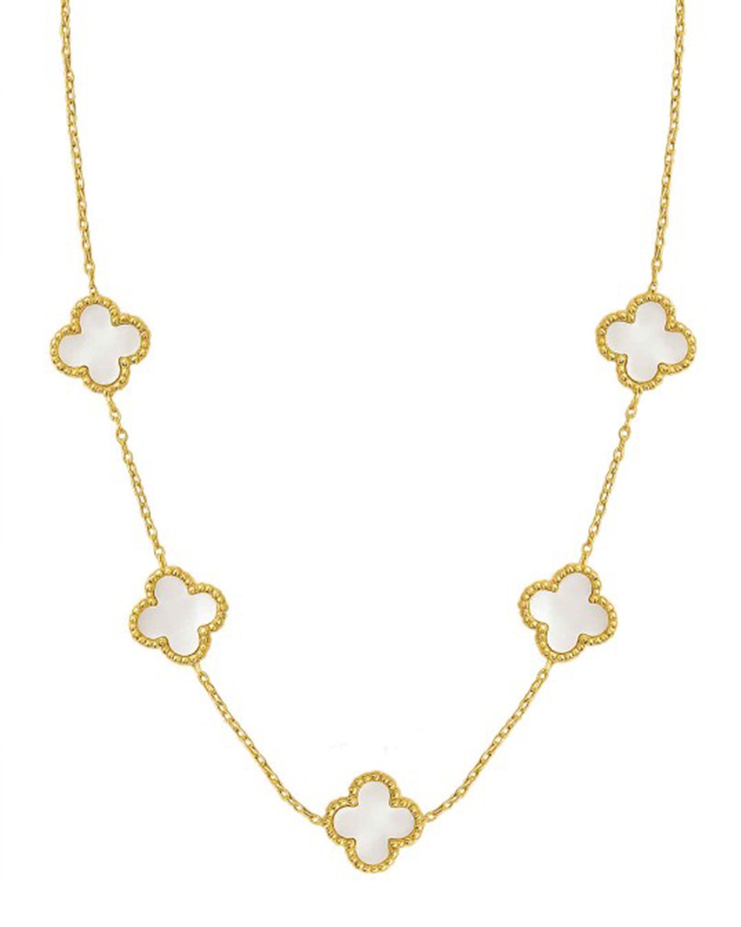 To Bride | Five Clover MOP Necklace | Gift Set