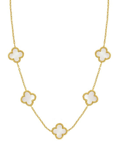 To Bride | Five Clover MOP Necklace | Gift Set