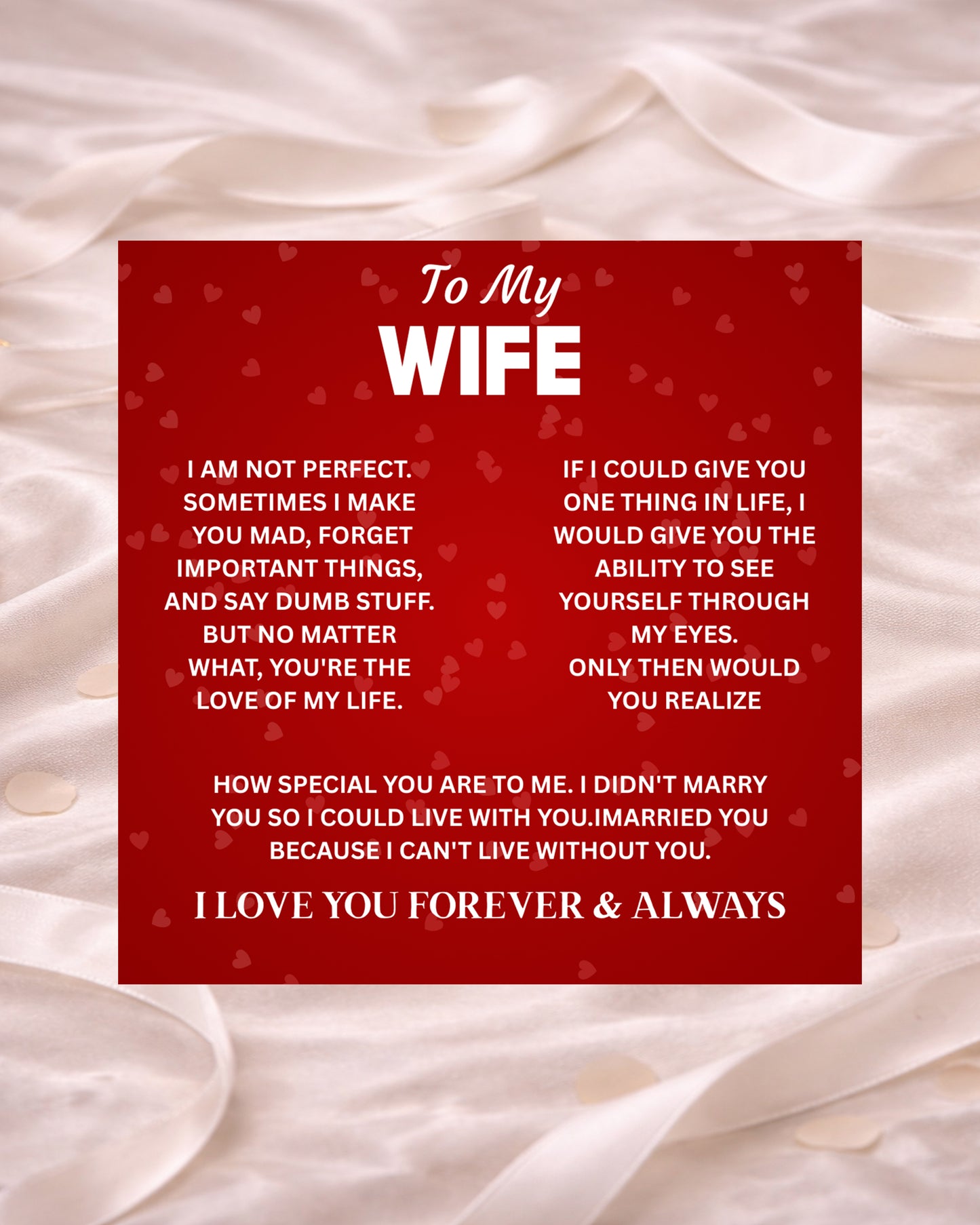 To Wife | Emerald Baguette Necklace | Gift Set