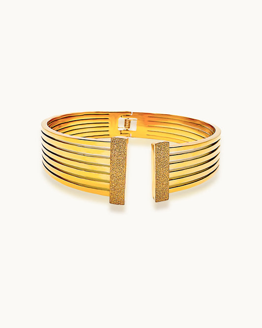 StriGold Edge Cuff Bracelet