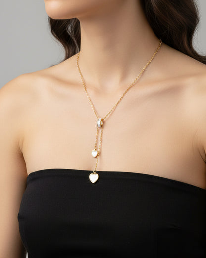 Most Special Gift For Wife 2026 | Twin Heart Drop Necklace