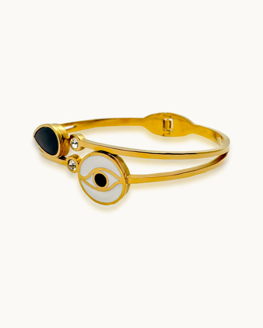 MystEye Charm Cuff Bracelet