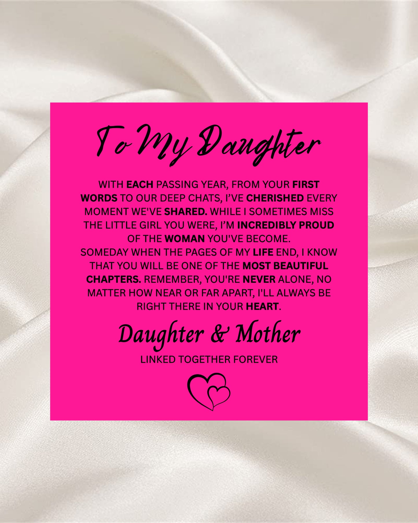 To Daughter | Five Clover MOP Necklace | Gift Set