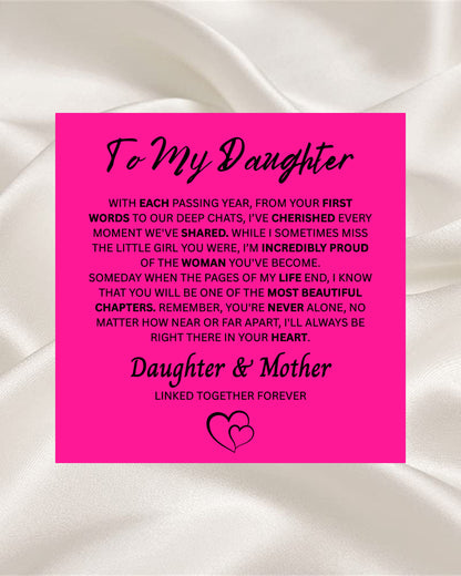 To Daughter | Five Clover MOP Necklace | Gift Set