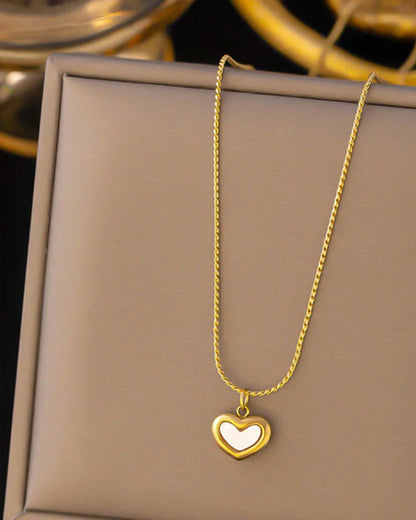 To My Love | MOP Heart Necklace | Gift Set