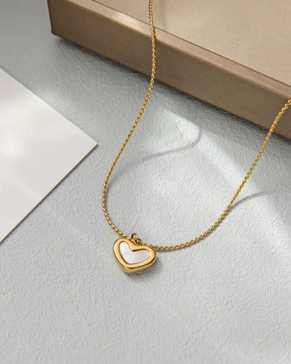 To My Love | MOP Heart Necklace | Gift Set