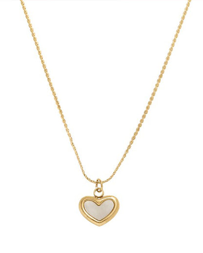 To My Love | MOP Heart Necklace | Gift Set