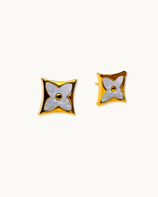 Fleur Prism Studs