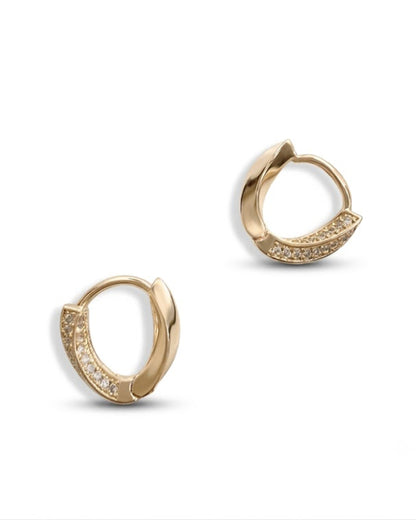 New Twisted Hoop Earrings