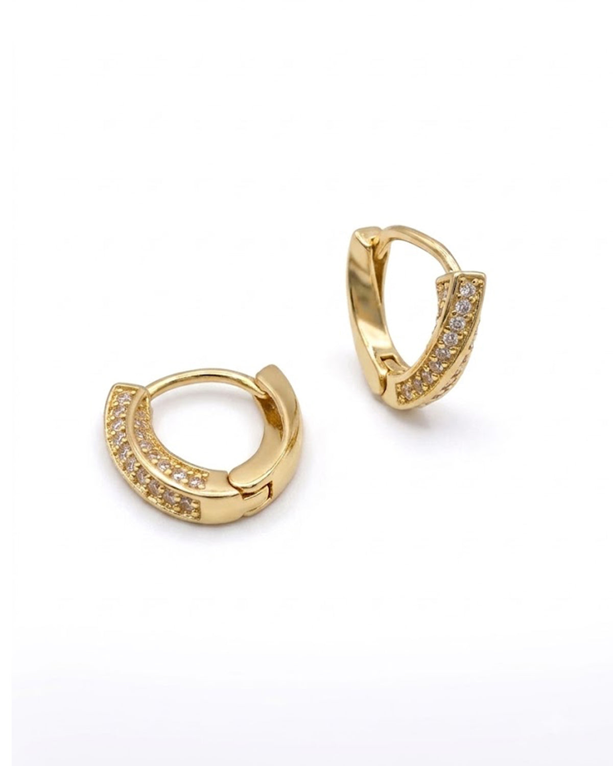 New Twisted Hoop Earrings
