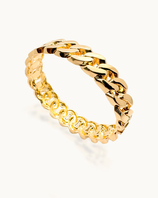 Twist Lock Cuff Bracelet