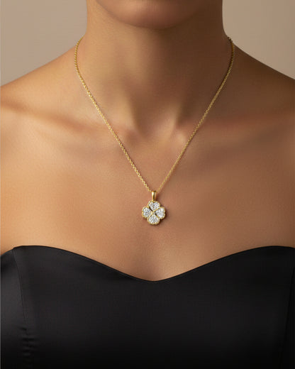 To Mom | Four Clove Necklace | Gift Set