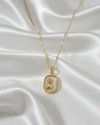 To Bride | Flower Shell Pendant Necklace | Gift Set
