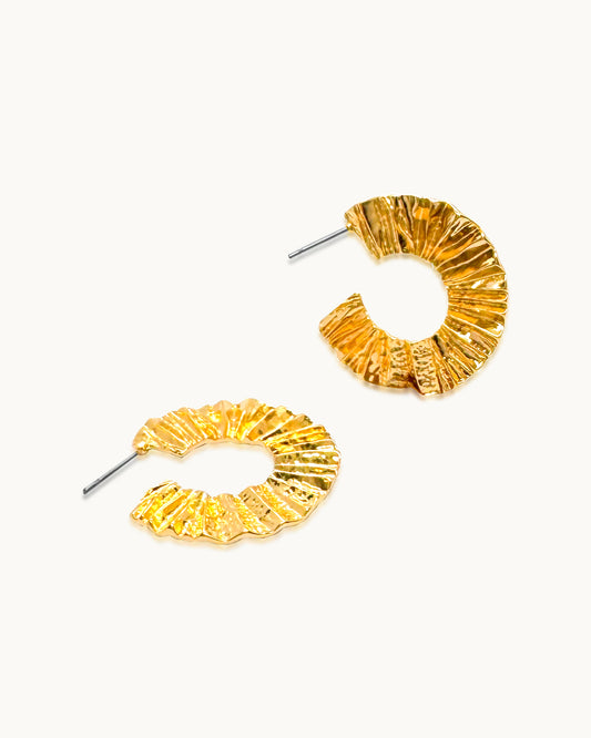 Solaris Textured Hoops