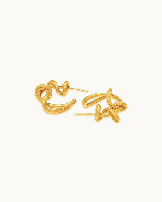 Twisted Muse Hoops