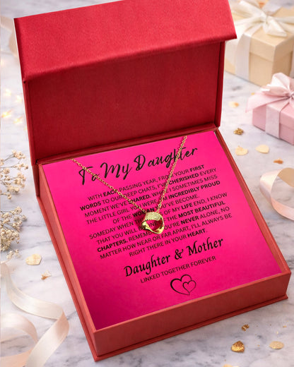To Daughter | Twisted Necklace | Gift Set