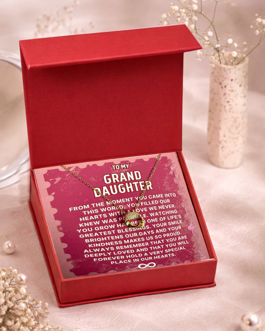 To Grand Daughter | Twisted Necklace | Gift Set