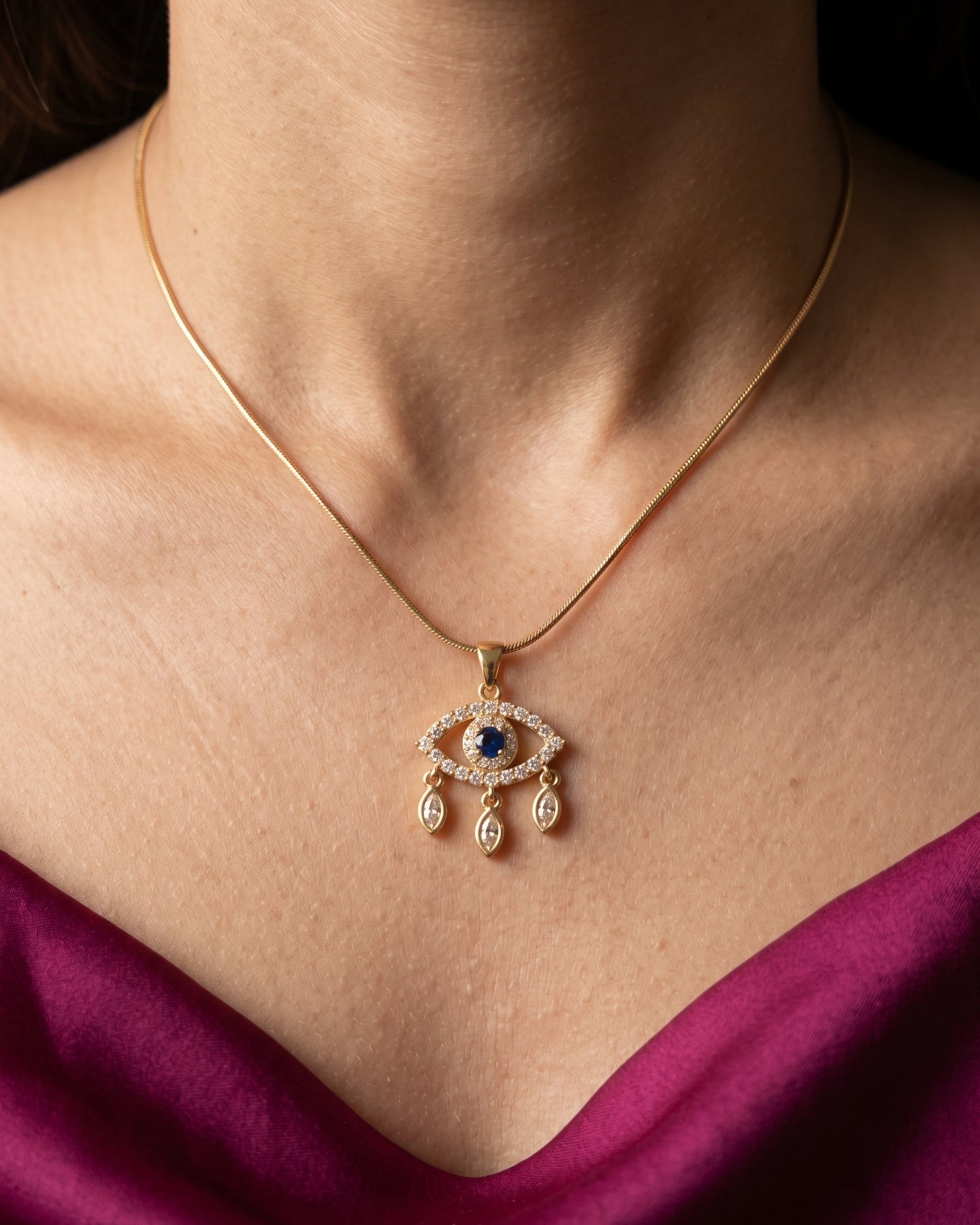 Evil Eye Necklace Birthday Gift Set