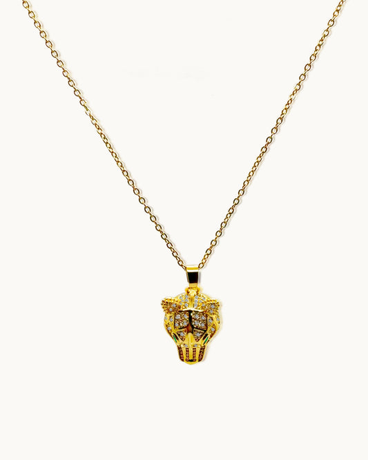 Emerald Panther Luxe Necklace