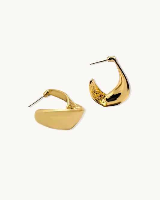 Noir Luna Hoops